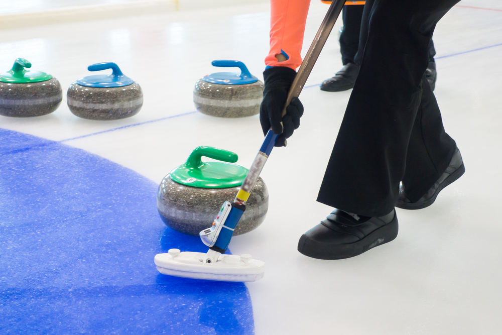 Are curling brooms heated?